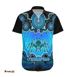 Personalised Australia Scorpio Tarantulas Spider Zodiac Hawaiian Shirt Auz Astrology Aboriginal Aqua