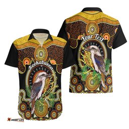 Personalised Australian Astrology Hawaiian Shirt Aboriginal Kookaburra Zodiac Sign