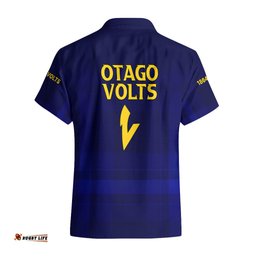 New Zealand Otago Cricket Hawaiian Shirt The Volts Simple Style