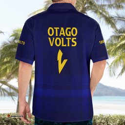 New Zealand Otago Cricket Hawaiian Shirt The Volts Simple Style