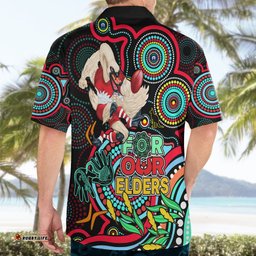 Swans Football Aboriginal Art Hawaiian Shirt NAIDOC Indigenous Tribal