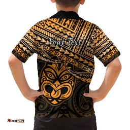 Personalised Matariki New Zealand Hawaiian Shirt Maori New Year Tiki Gold Version