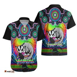 Personalised Australia Gemini Sugar Gilder Zodiac Hawaiian Shirt Auz Astrology Aboriginal Rainbow