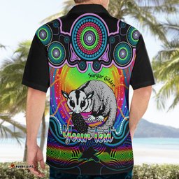 Personalised Australia Gemini Sugar Gilder Zodiac Hawaiian Shirt Auz Astrology Aboriginal Rainbow