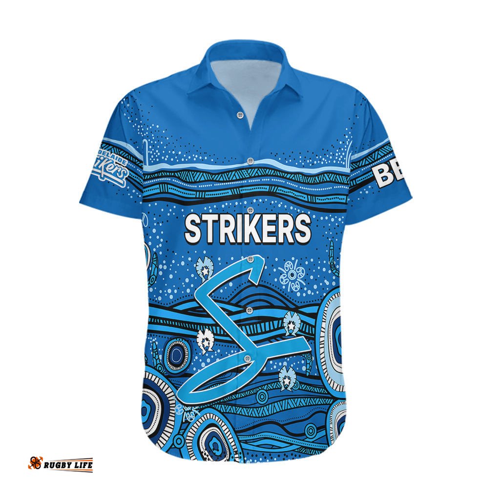 Australia Strikers Cricket Hawaiian Shirt Indigenous
