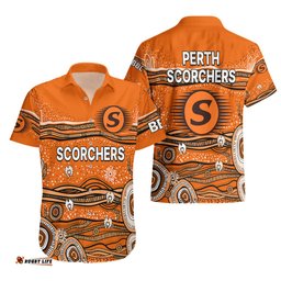 Australia Scorchers Cricket Hawaiian Shirt Indigenous