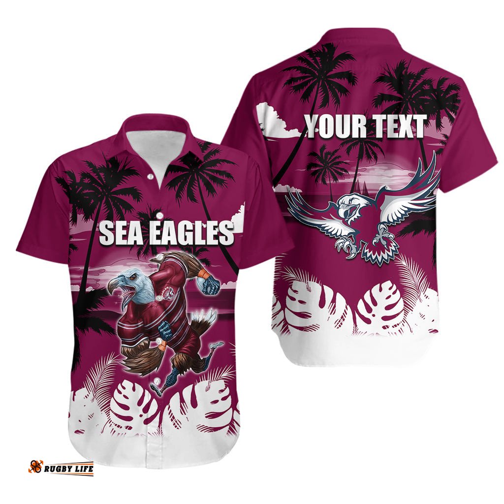 NRL Sea Eagles Hawaiian Shirt Summer Vibe Style