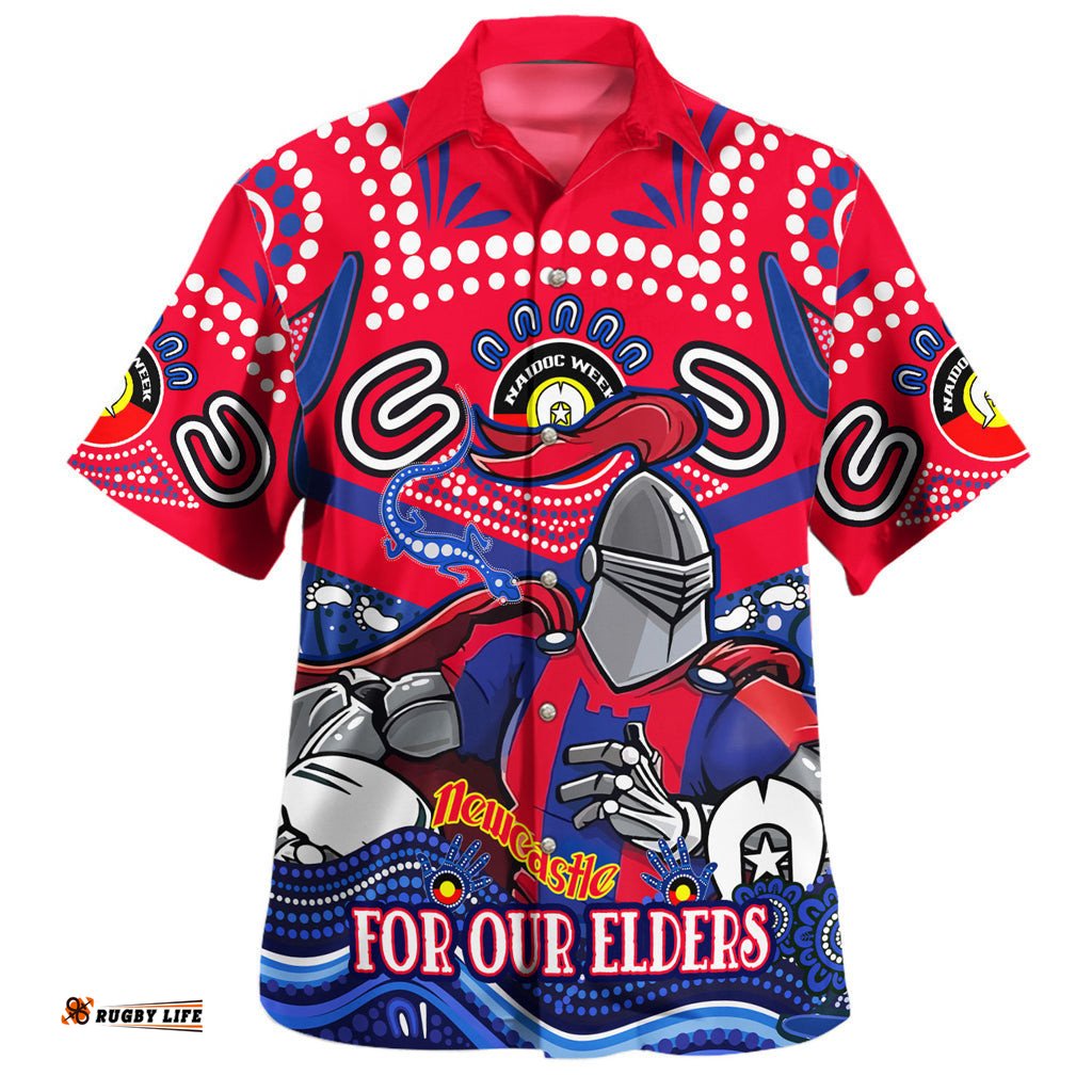 Australia Newcastle Naidoc Week Custom Hawaiian Shirt For Our Elders Home Jersey Shirt