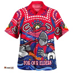 Australia Newcastle Naidoc Week Custom Hawaiian Shirt For Our Elders Home Jersey Shirt