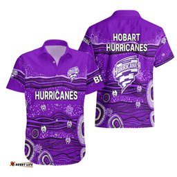 Australia Hurricanes Cricket Hawaiian Shirt Indigenous