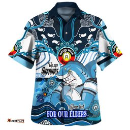 Australia Sutherland and Cronulla Naidoc Week Custom Hawaiian Shirt For Our Elders Home Jersey Shirt