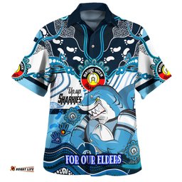 Australia Sutherland and Cronulla Naidoc Week Custom Hawaiian Shirt For Our Elders Home Jersey Shirt