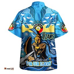 Australia Gold Coast Naidoc Week Custom Hawaiian Shirt For Our Elders Home Jersey Shirt