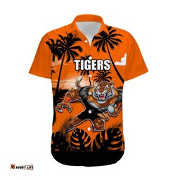 NRL Tigers Hawaiian Shirt Summer Vibe Style