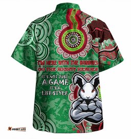 Australia South of Sydney Custom Hawaiian Shirt Bunnies for Life Shirt
