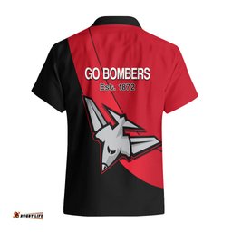 Essendon Football Hawaiian Shirt Go Bombers Simple Style