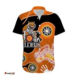 Personalised NAIDOC Week NRL Tigers For Our Elders Hawaiian Shirt