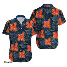 Crows Rugby Hawaiian Shirt Hawaii Style Mix Aboriginal