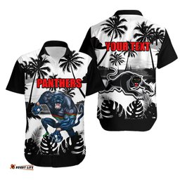 NRL Panthers Hawaiian Shirt Summer Vibe Style