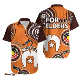 NAIDOC Week Hawaiian Shirt Lizard Aboriginal