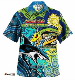 Australia Parramatta Vs Cronulla Custom Hawaiian Shirt The Best of The Best Shirt