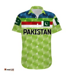 Custom Personalised Pakistan Cricket Hawaiian Shirt Pak Shaheens Pride 1992 Champions