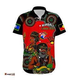 Australia NAIDOC Hawaiian Shirt Niabali Indigenous For Our Elders