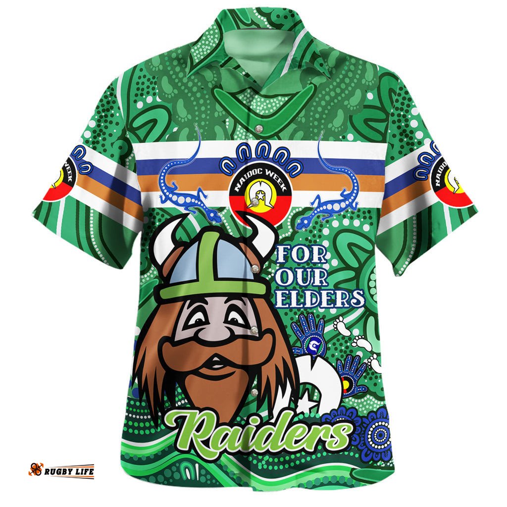 Australia Canberra City Naidoc Week Custom Hawaiian Shirt For Our Elders Home Jersey Shirt