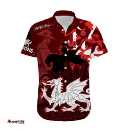NRL ANZAC St Dragons Hawaiian Shirt Camouflage