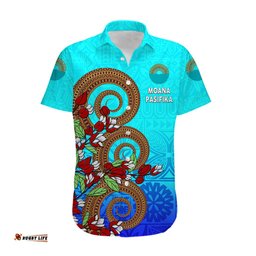 Moana Pasifika Super Rugby Tapa Pacific Island Tapa Tagimaucia Vibes Hawaiian Shirt