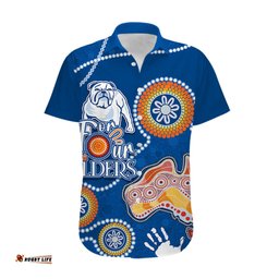 Personalised NAIDOC Week NRL Bulldogs For Our Elders Hawaiian Shirt