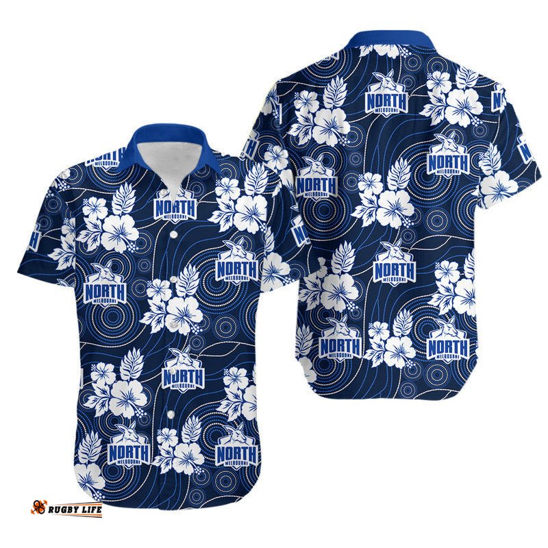 North Rugby Hawaiian Shirt Hawaii Style Mix Aboriginal