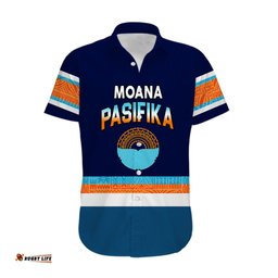 Moana Pasifika Super Rugby Tapa Pacific Island Special Style Hawaiian Shirt