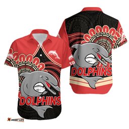 NRL Redcliffe Dolphins Hawaiian Shirt