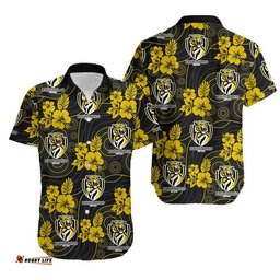 Richmond Rugby Hawaiian Shirt Hawaii Style Mix Aboriginal