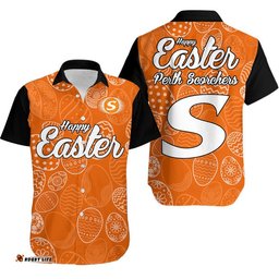 Perth Scorchers Cricket Happy Easter Day Hawaiian Shirt Simple Style