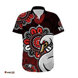 AFL Sydney Swans 1874 Aboriginal Hawaiian Shirt