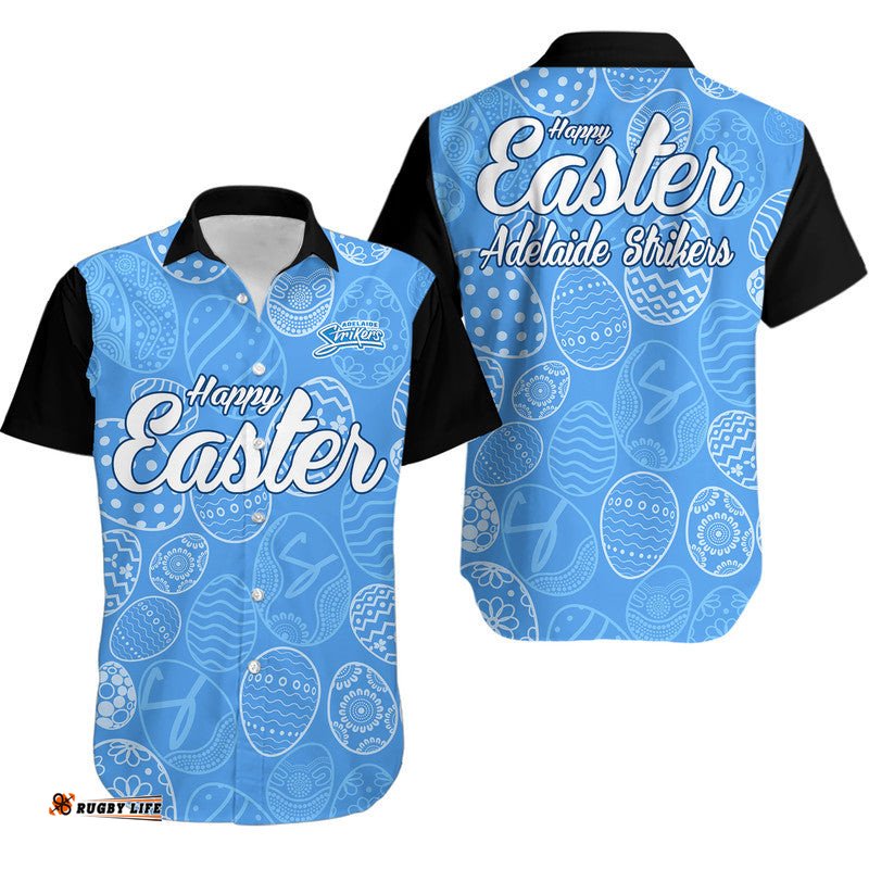Adelaide Strikers Cricket Happy Easter Day Hawaiian Shirt Simple Style