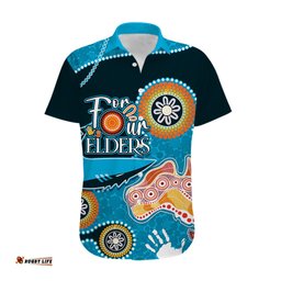 Personalised NAIDOC Week NRL Sharks For Our Elders Hawaiian Shirt