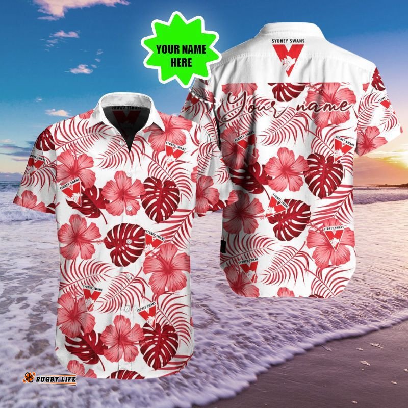 Personalized Sydney Swans Shirt AFL Hawaii