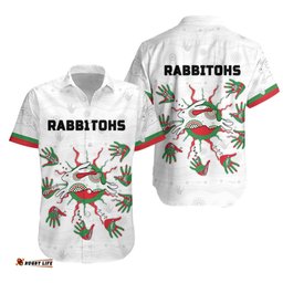 Rabbitohs Indigenous Hawaiian Shirt Animals Aboriginal