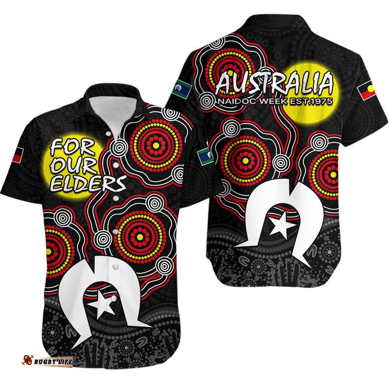 NAIDOC Hawaiian Shirt Aboriginal and Torres Strait Islander