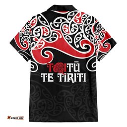 Aotearoa Toitu Te Tiriti Hawaiian Shirt New Zealand Stand Together Stand Stronger
