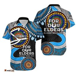 Adelaide Strikers Cricket Hawaiian Shirt NAIDOC Aboriginal