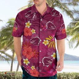 Custom Broncos Rugby Hawaiian Shirt Beautiful Floral Pattern Spring Summer Vibe
