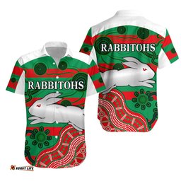 Rabbitohs Hawaiian Shirt Nippy Indigenous