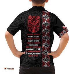 Aotearoa Toitu Te Tiriti Hawaiian Shirt Honour The Treaty Maori Haka