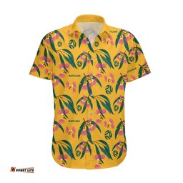 Aussie Matildas Hawaiian Shirt Football Australia Silver Princess Unique