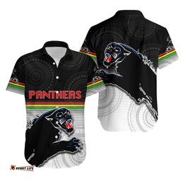Panthers Aboriginal Hawaiian Shirt Simple Style