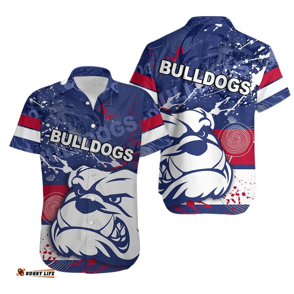 Western Bulldogs Hawaiian Shirt